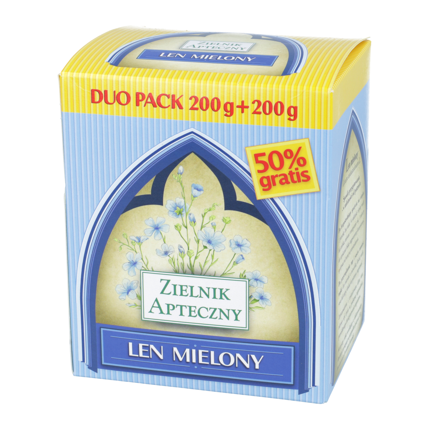 Zielnik apteczny len mielony, zioła, 400 g