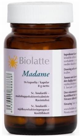 Biolatte madame, 16 kapsułek