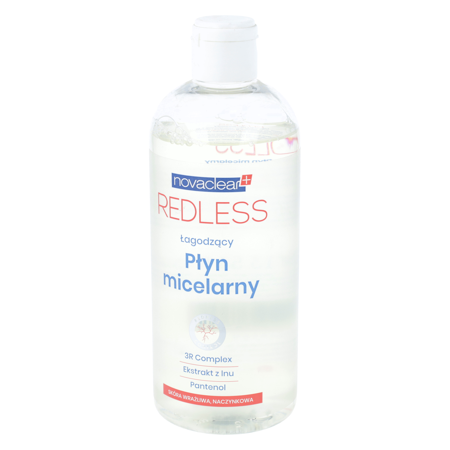 Novaclear redless - łagodzący płyn micelarny, 400 ml