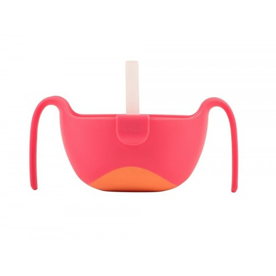 B.box - miseczka ze słomką strawberry shake, 1 sztuka