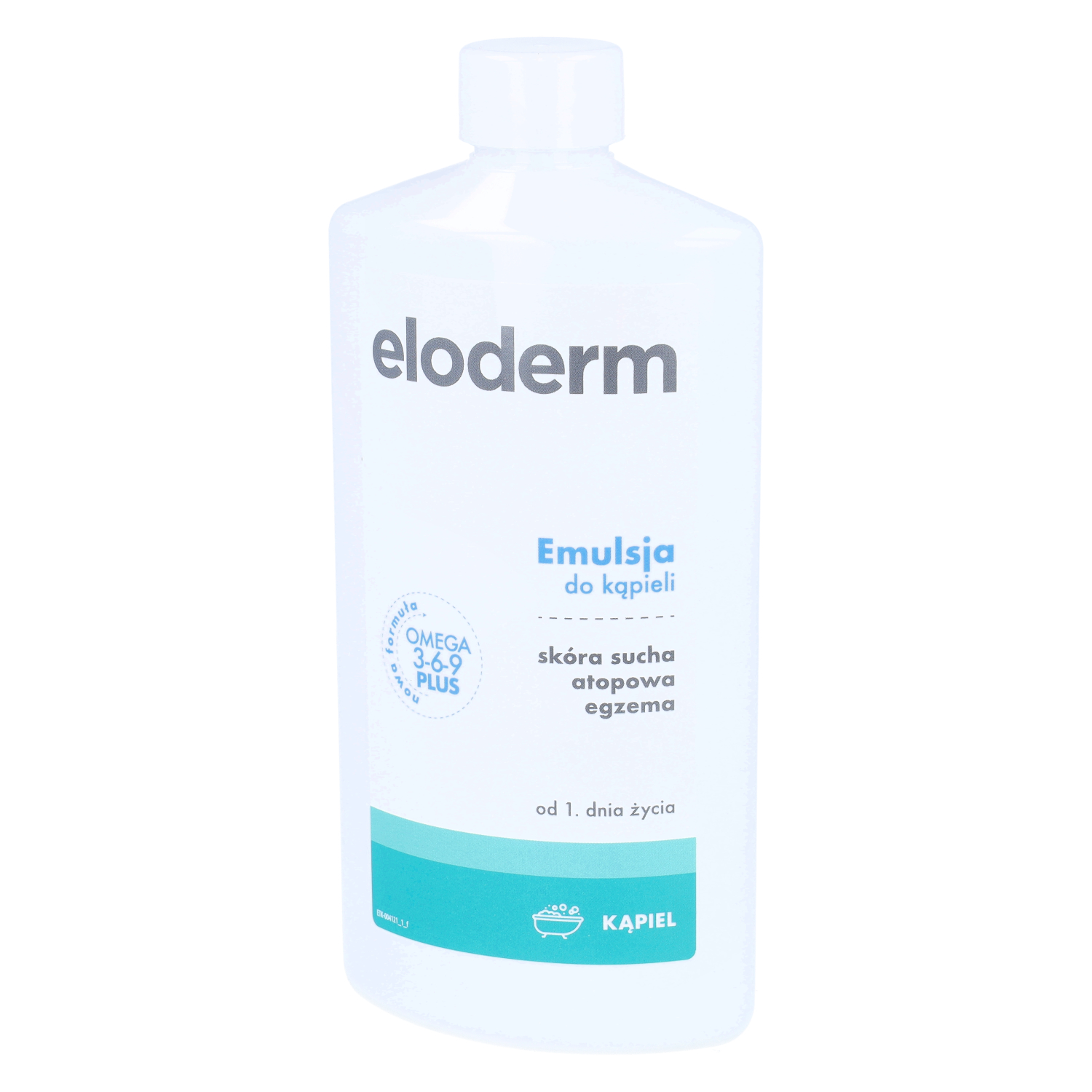 Eloderm - emulsja do kąpieli, skóra sucha, atopowa, egzema, 400 ml