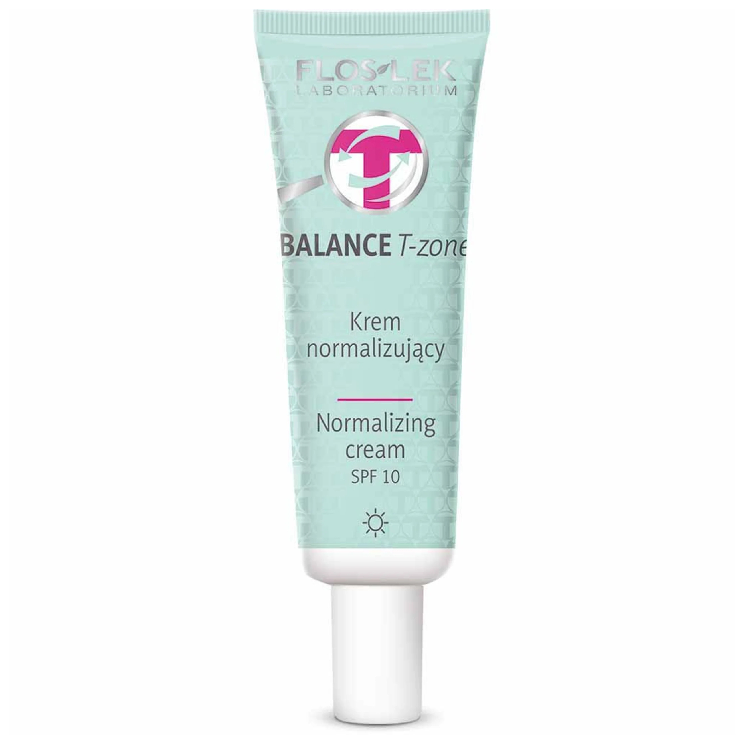 Floslek - balance t-zone, krem normalizujący spf 10, 50 ml (data ważności: 30.04.2026)