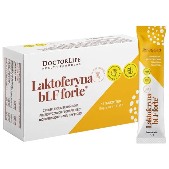 Doctor life laktoferyna forte, 15 saszetek