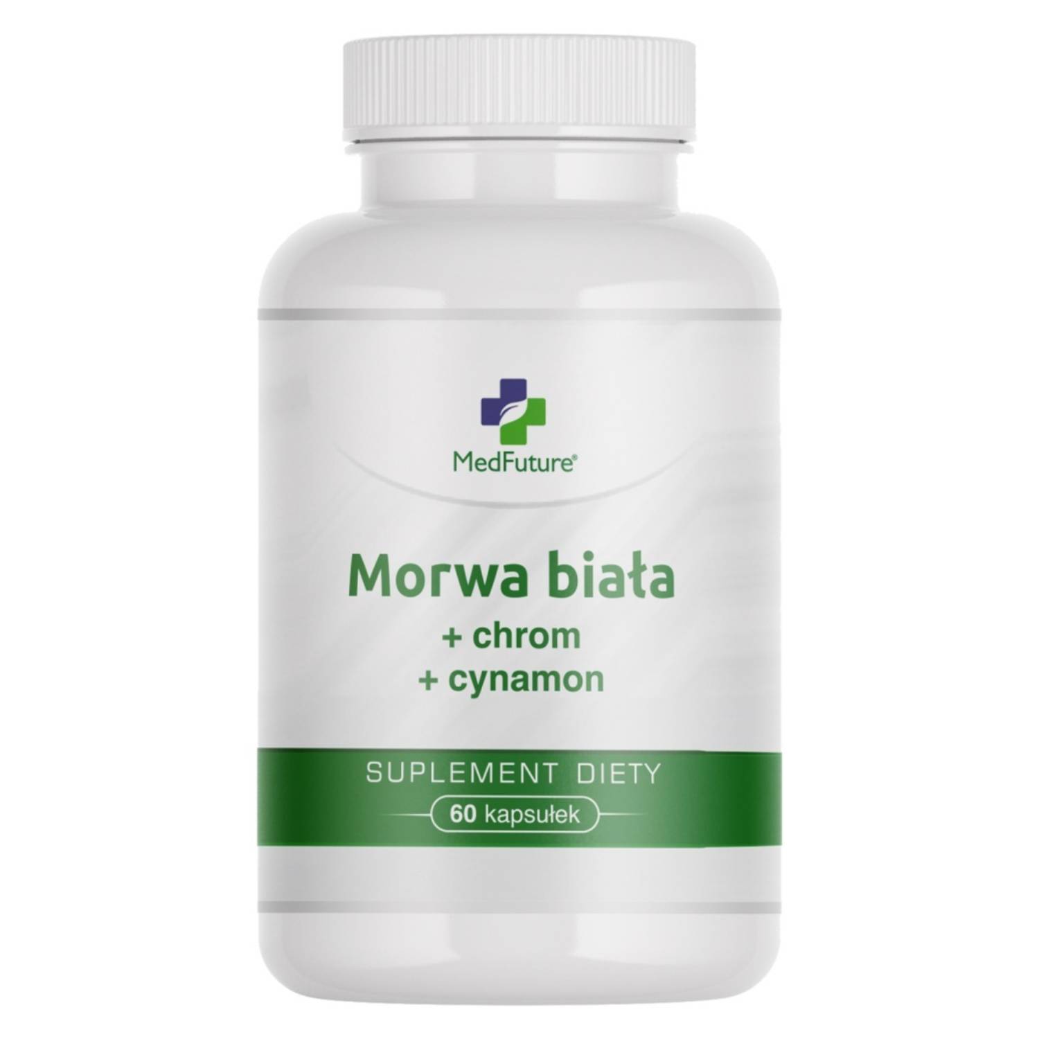 Medfuture morwa z chromem i cynamonem, 60 kapsułek