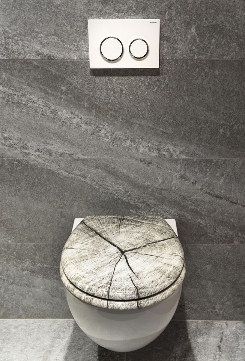 AWD Interior Ashen deska sedesowa wolnoopadająca szara AWD02181491