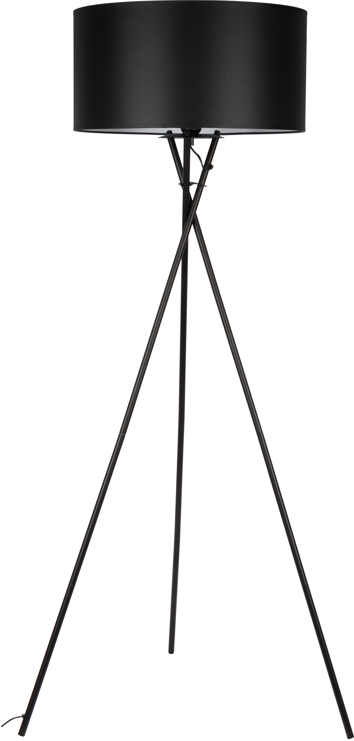 Spot-Light Hugo lampa stojąca 1x40W czarny 6777104