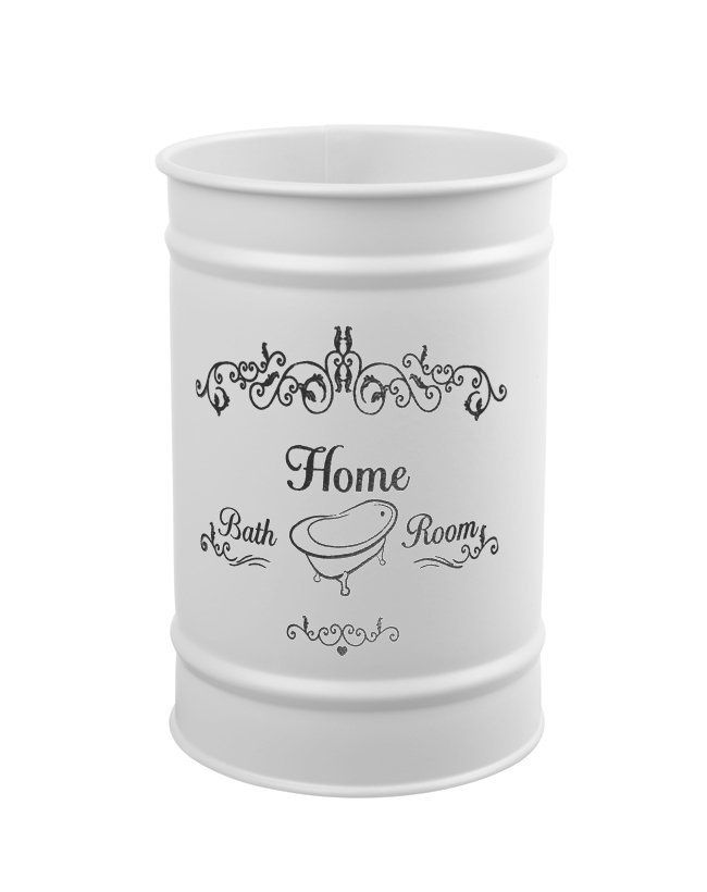 Aqualine Nicea kubek na szczoteczki stojący biały 7502