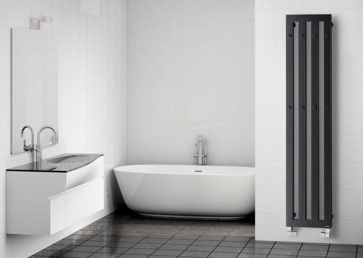 P.M.H. Darius grzejnik łazienkowy drabinkowy 180x32,6 cm antracyt DAH6A