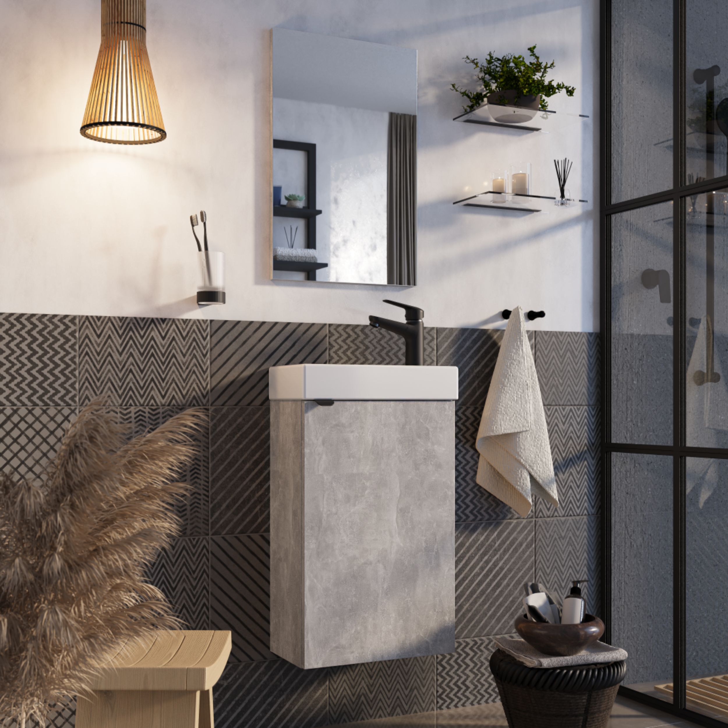 Strama Gizo umywalka 40x22 cm prostokątna meblowa-nablatowa biała 99.03.040 - Wysyłka w 24h