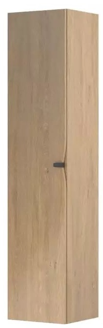 Oristo Siena szafka 35x32x160 cm boczna wisząca dąb kamienny OR45-SB1D-35-78