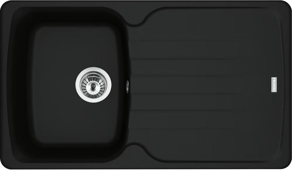 Franke Antea AZG 611-86 zlewozmywak 86x50 cm Fragranite czarny mat 114.0676.247