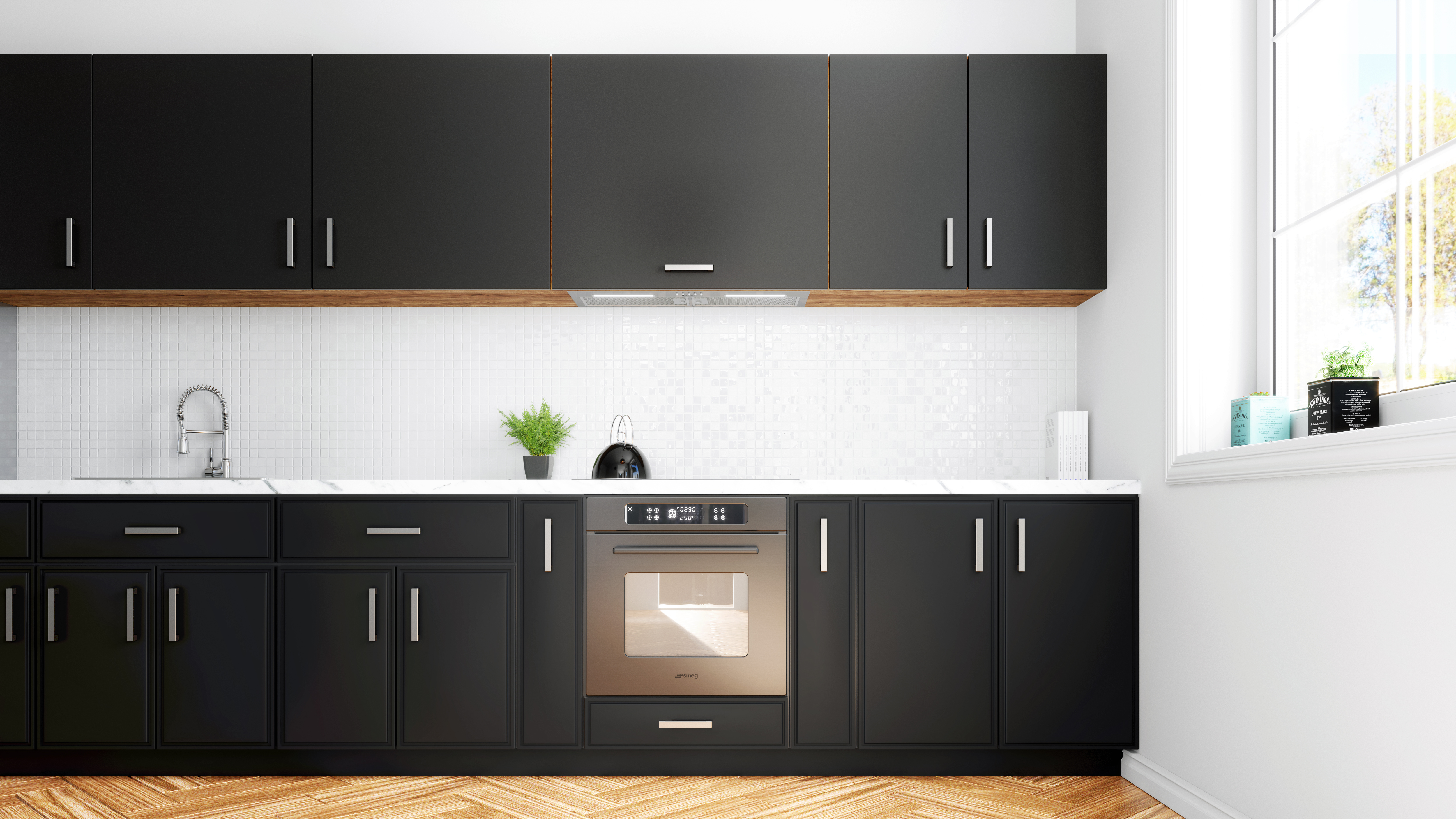 Globalo Design Hadario okap kuchenny 79,6 cm podszafkowy HADARIO_80_2_INOX