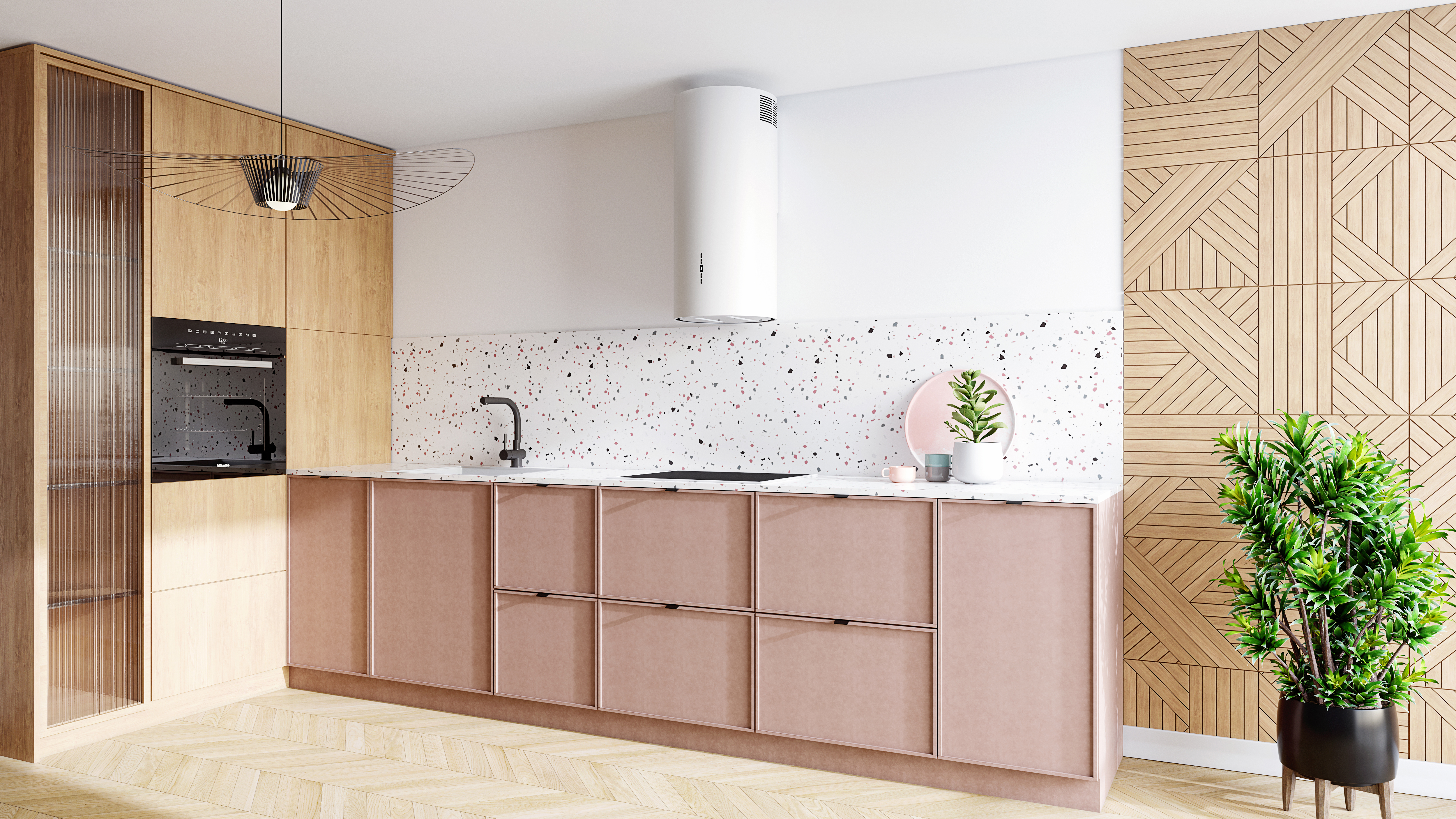 Lanilia Wereniso okap kuchenny 39 cm ścienny biały WERENISO_39.1_WHITE