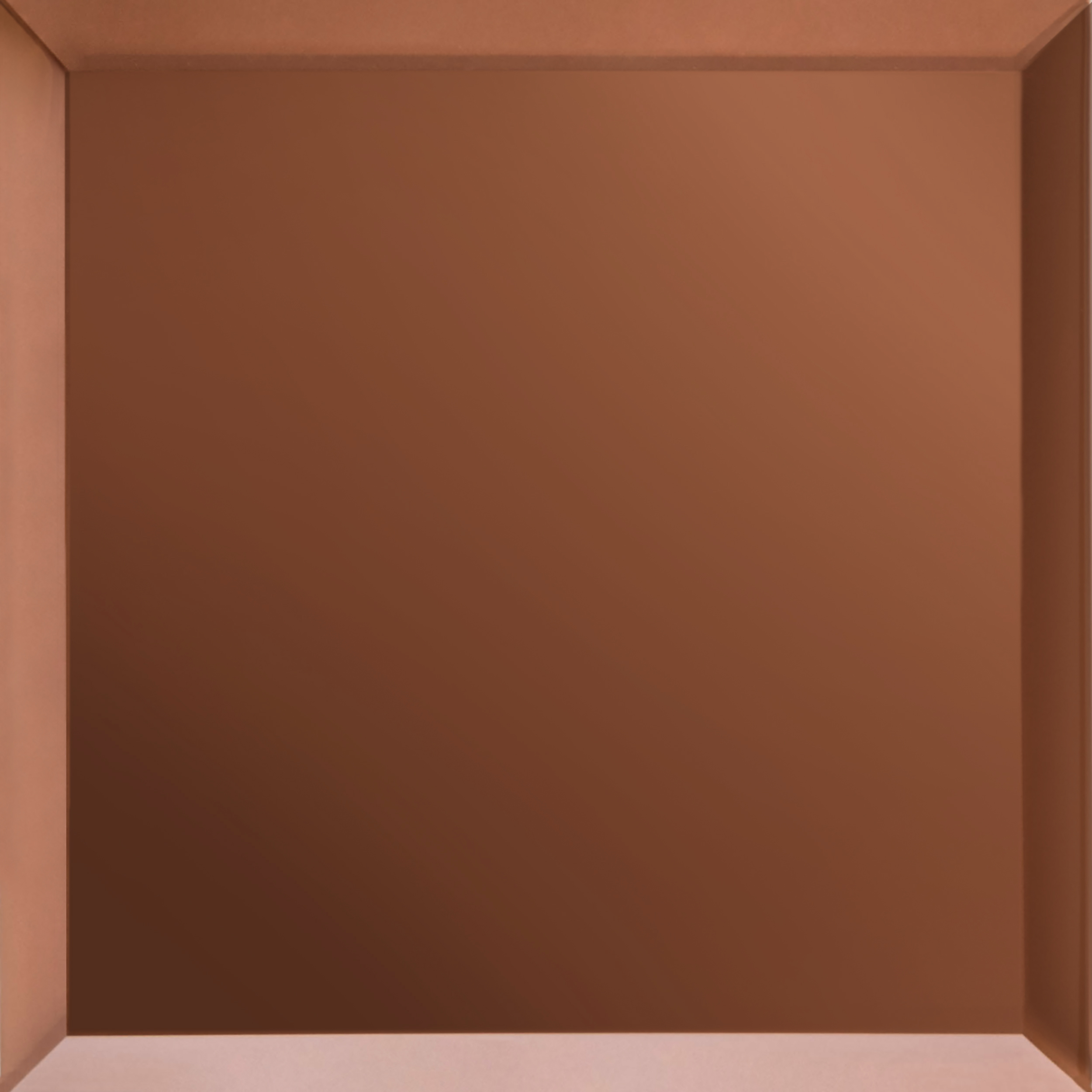Iryda Square Mirror Copper mozaika ścienna 15x15 cm