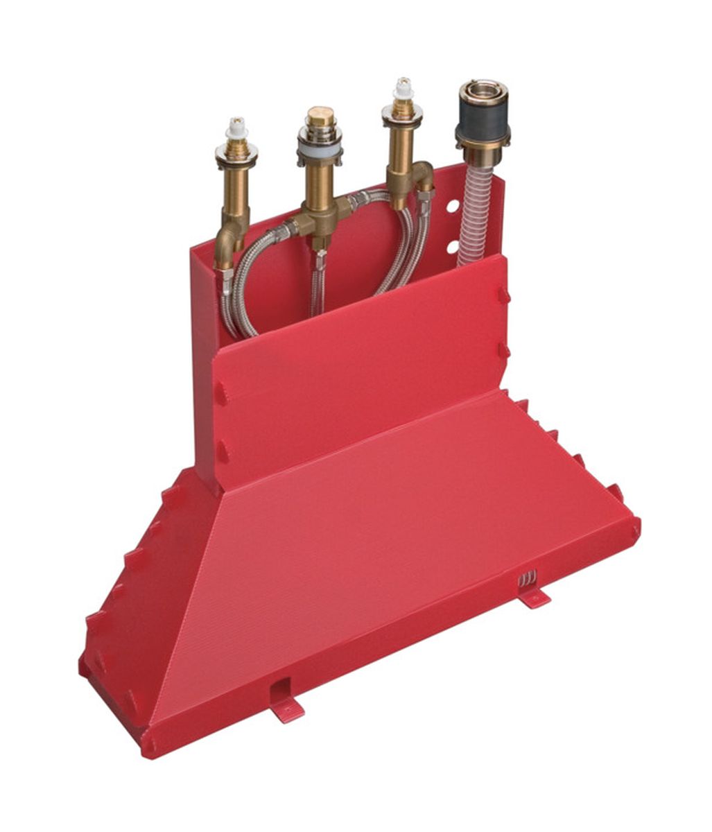 Axor Starck zestaw podstawowy baterii wannowej 4-otworowej 15480180