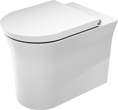Duravit White Tulip miska WC stojąca przyścienna Rimless biała 2001090000