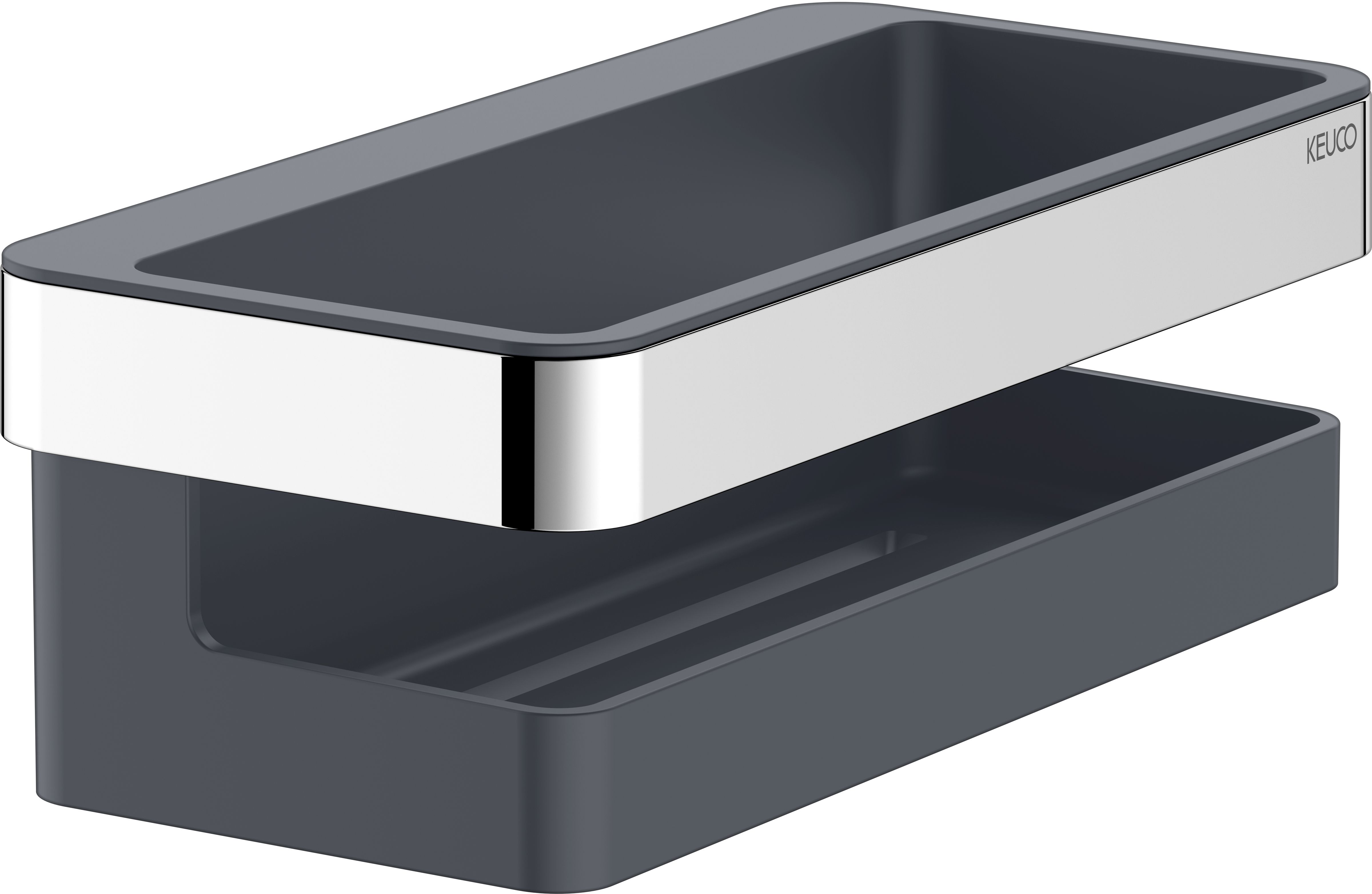 Keuco Moll koszyk łazienkowy chrom/antracyt 12758010001