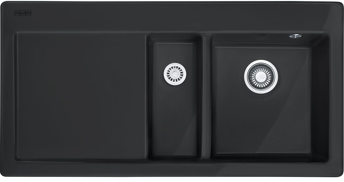 Franke Mythos MTK 651-100 zlewozmywak ceramiczny 100x51 cm Fraceram onyx 124.0379.868