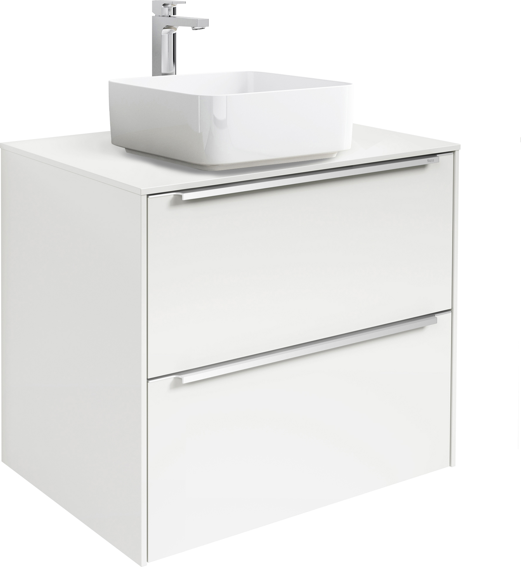 Roca Inspira szafka 60 cm podumywalkowa wisząca biały połysk A851079806 - Wysyłka w 24h