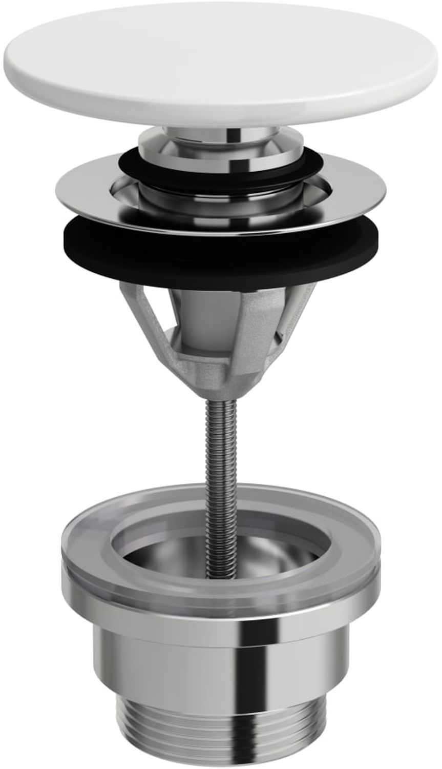 Laufen korek do umywalki klik-klak biały mat H8981927570001