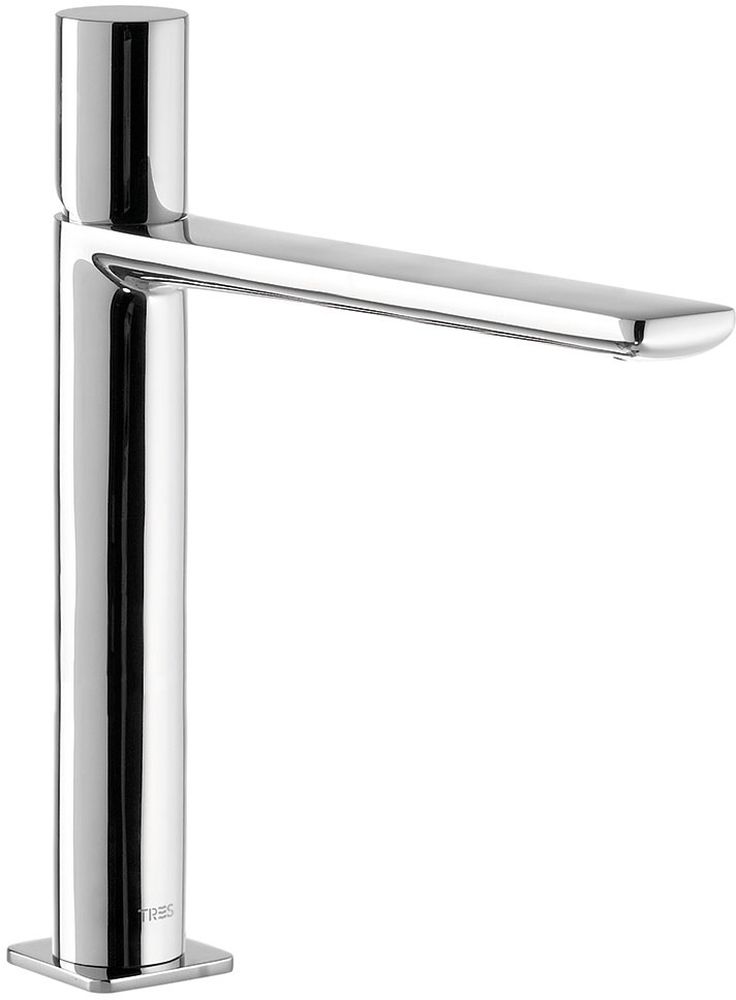 Tres Loft bateria umywalkowa stojąca wysoka chrom 200.203.04