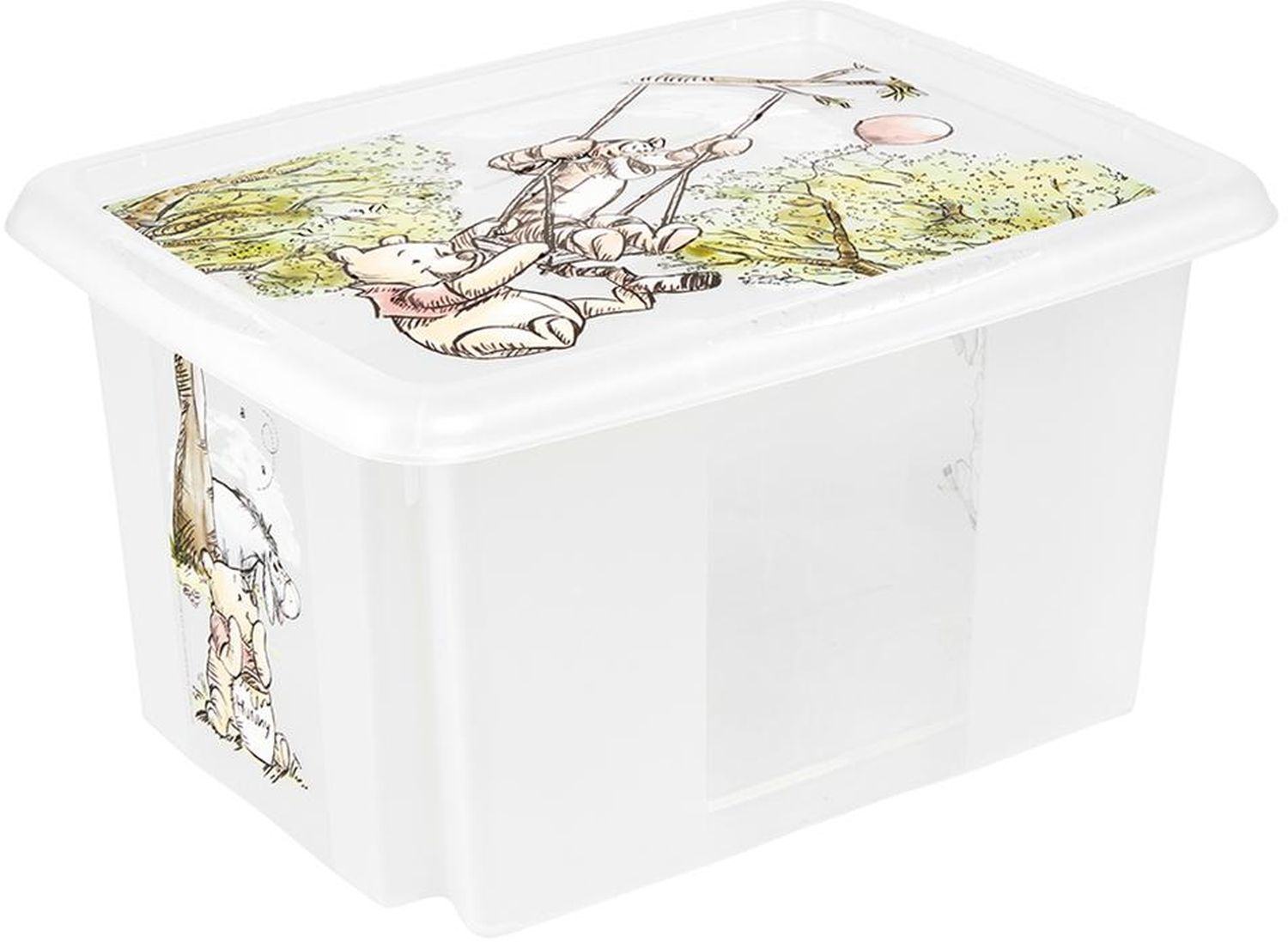 Keeeper Karolina pojemnik do przechowywania 15 l Kubuś Puchatek transparent 1223600123800