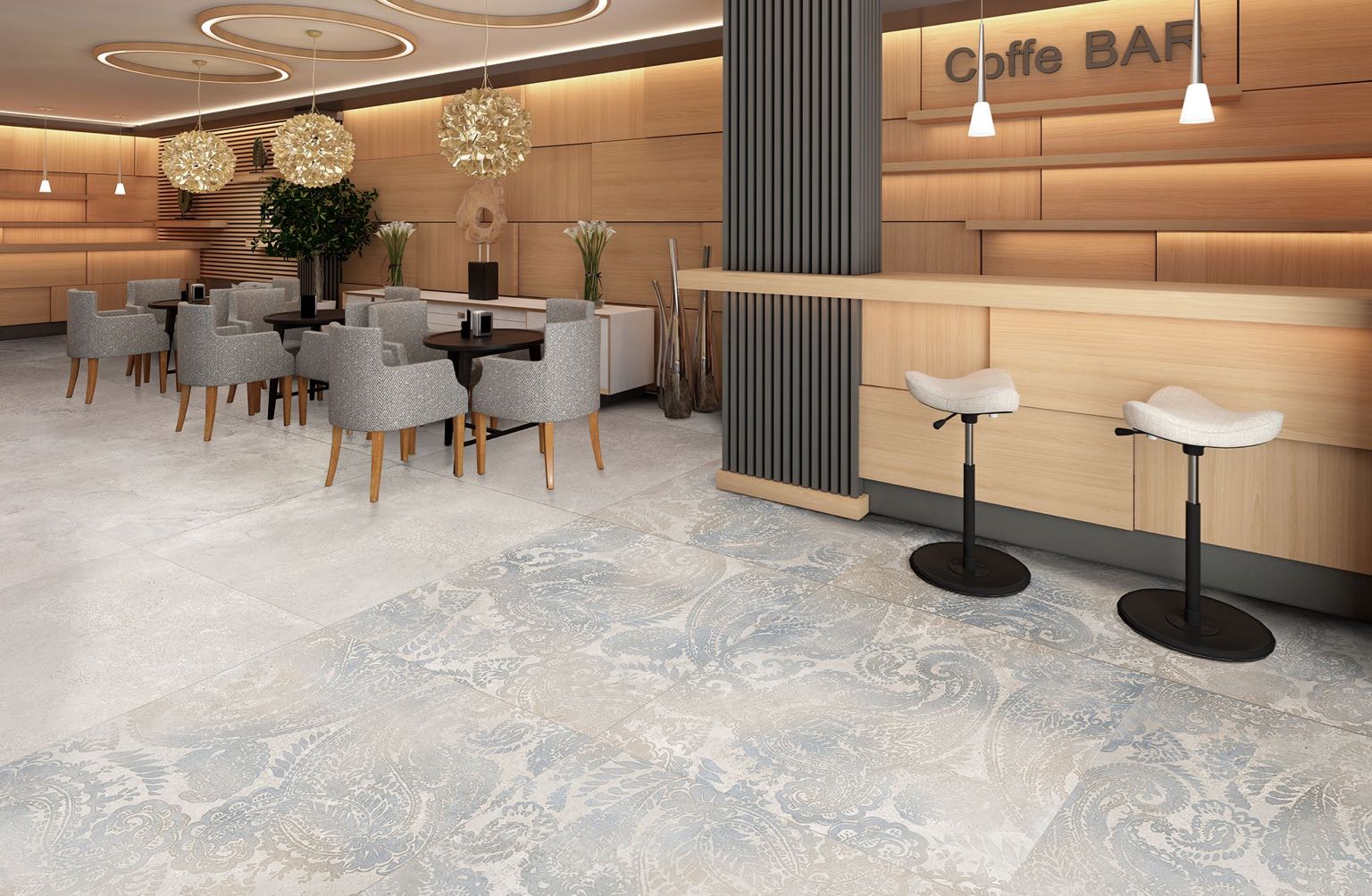 Absolut Nusa płytka ścienno-podłogowa 80x80 cm beżowa