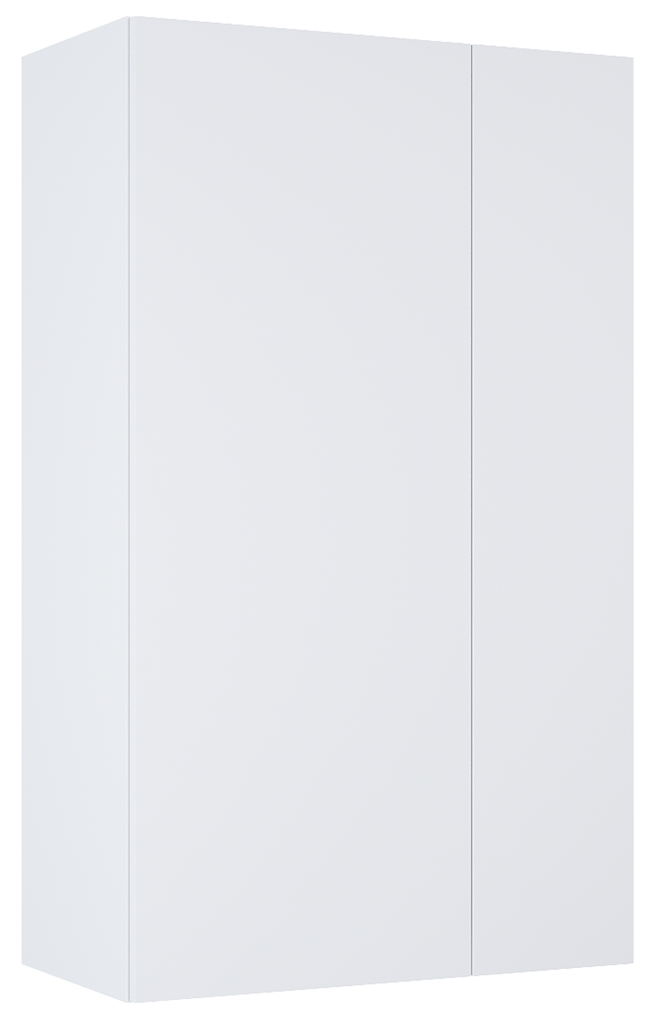 Roca Extra szafka 59,6x31,6x100 cm boczna wisząca biały połysk A857961806