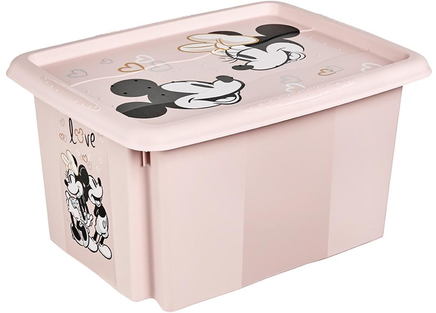 Keeeper Karolina pojemnik do przechowywania 15 l Minnie nordic pink 1223658124700 - Wysyłka w 24h