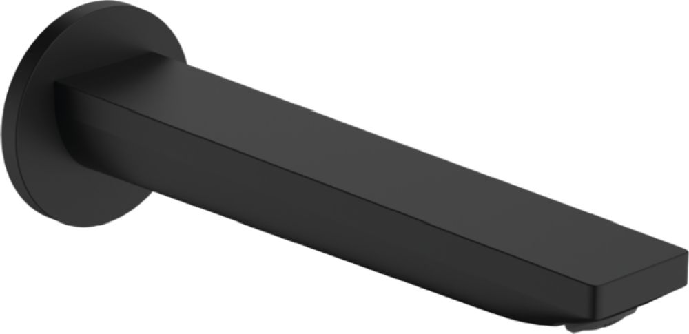 Hansgrohe Rebris E wylewka do baterii wannowej czarny mat 72431670