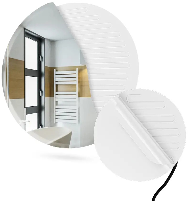 Termofol TF-AF mata grzewcza pod lustro 30 cm okrągła 30W biała TF-AF-10