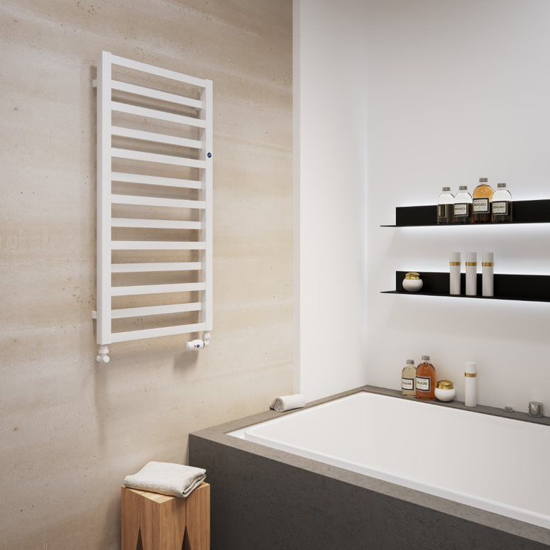 Instal Projekt Poppy grzejnik łazienkowy 67x50 cm biały mat PPY-50/70C34