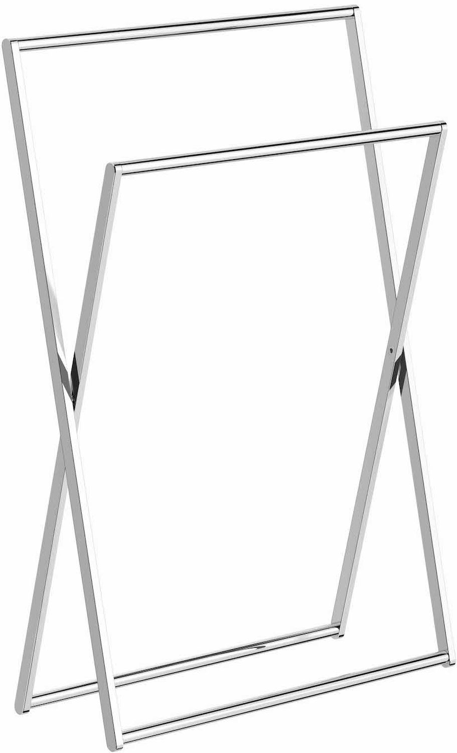 Stella stojak na ręczniki podwójny składany chrom 19.209