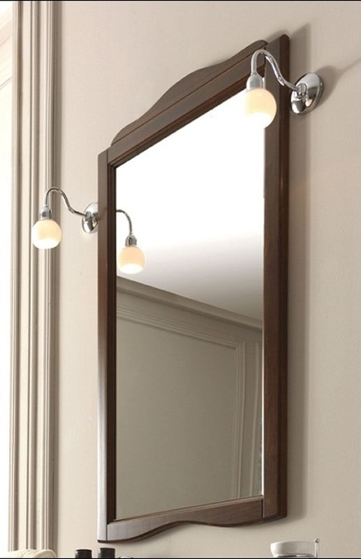 Kerasan Retro lustro 116x63 cm rama orzech 731340