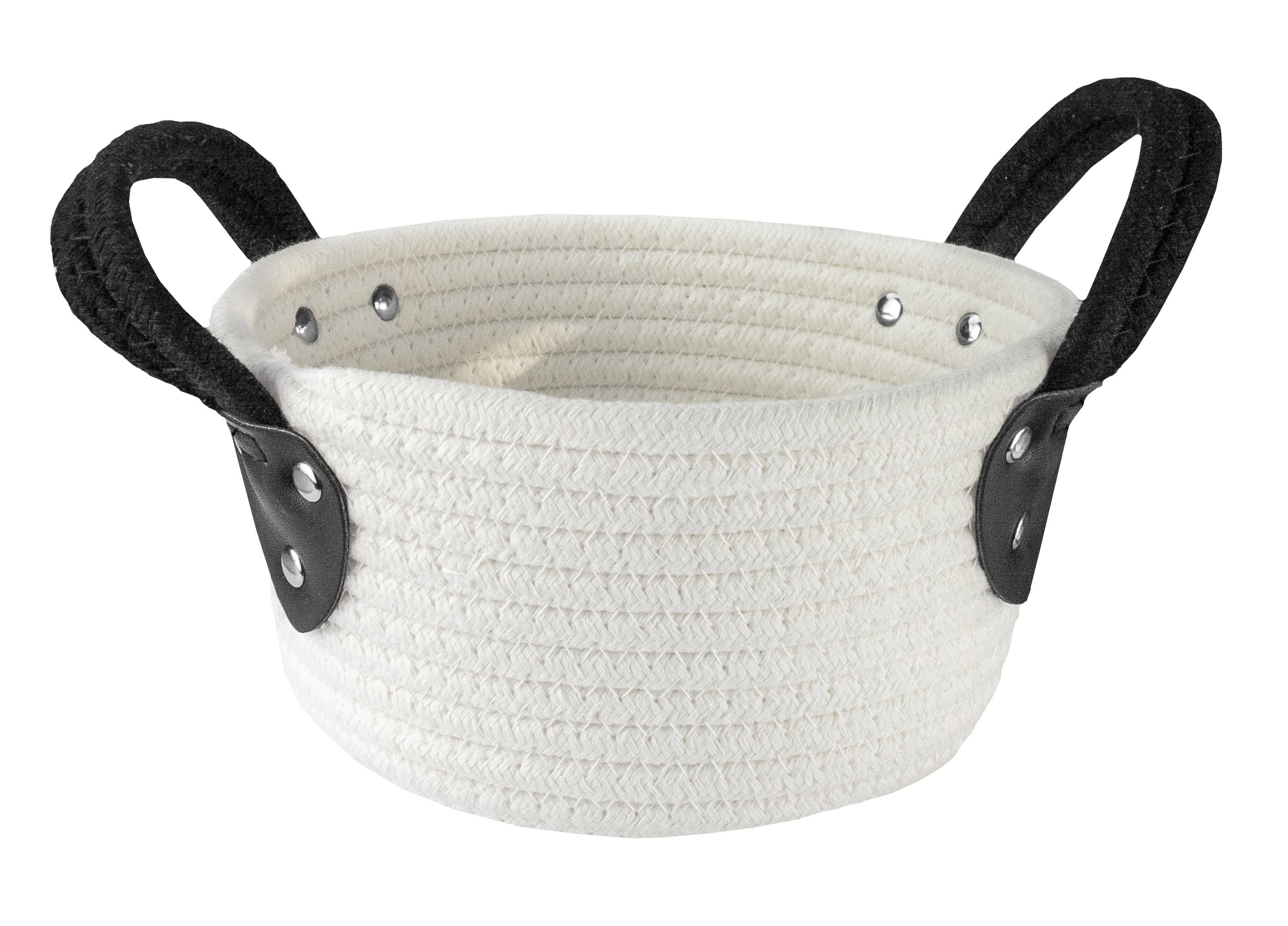 Kleine Wolke Patch koszyk łazienkowy S biały/czarny 8649926059 - Wysyłka w 24h