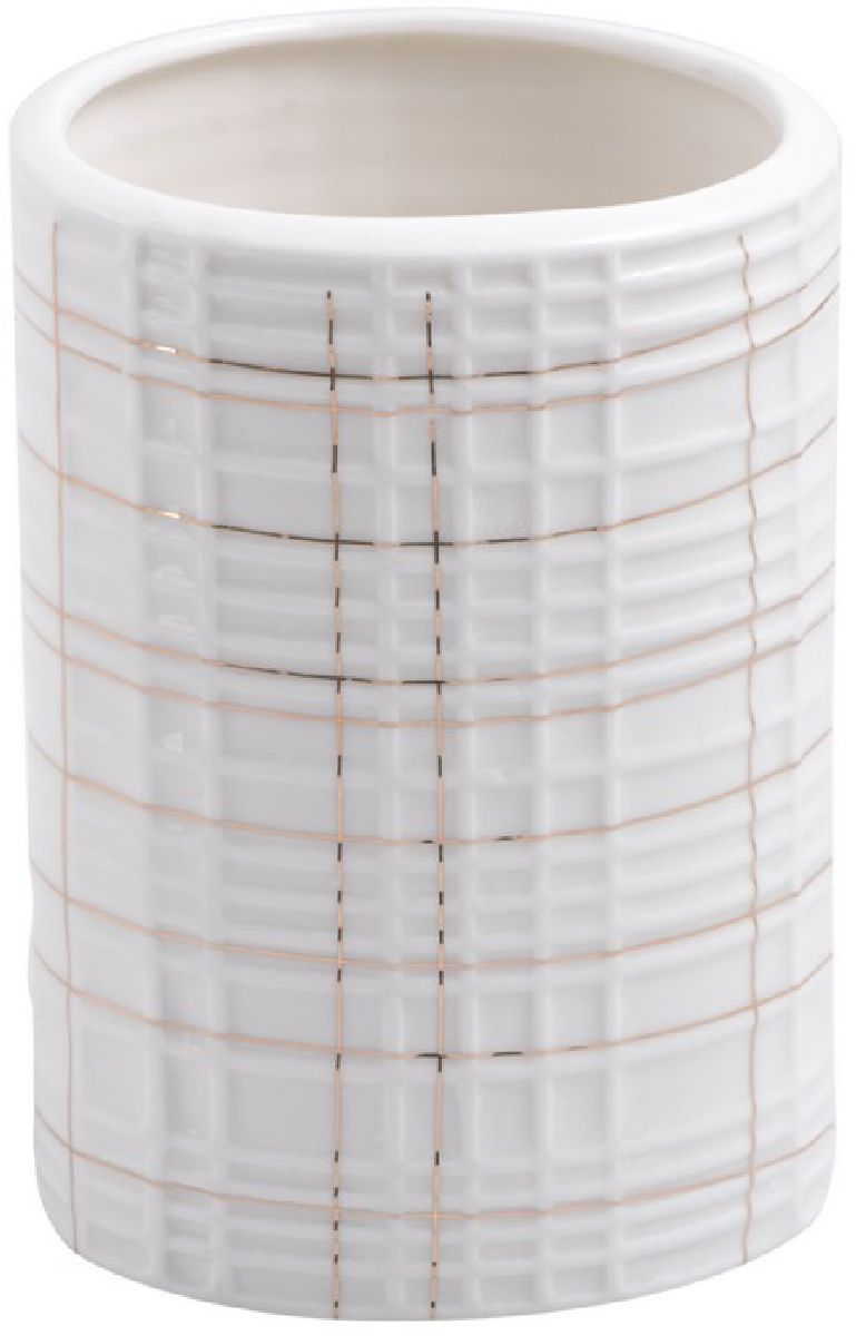 AWD Interior Alize kubek na szczoteczki stojący biały AWD02191369