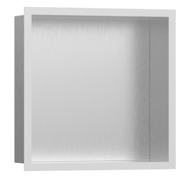 Hansgrohe XtraStoris Individual półka wnękowa 30 cm biały matowy 56097700