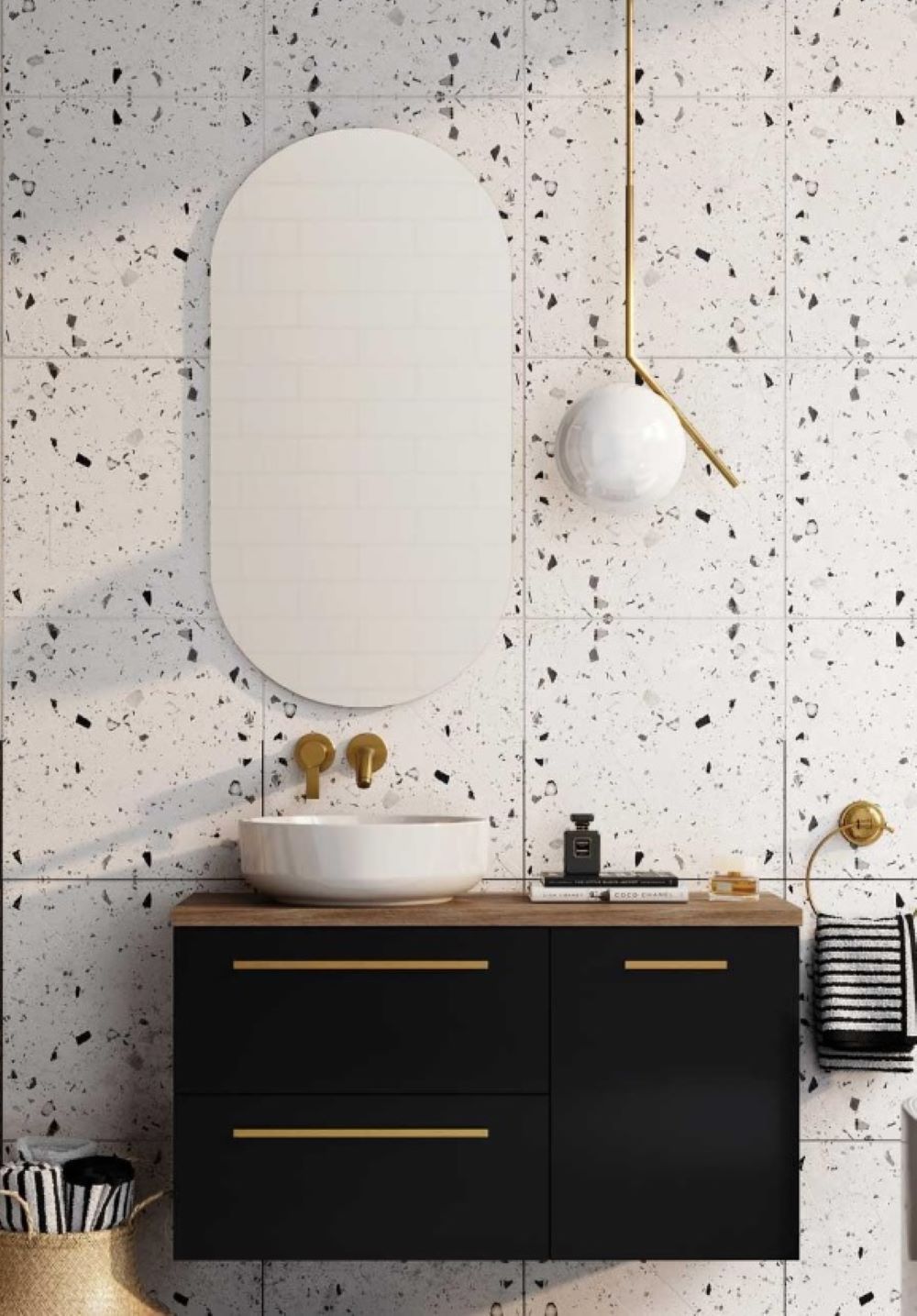 Elita Oval lustro 50x100 cm owalne RE067567000010 - Wysyłka w 24h