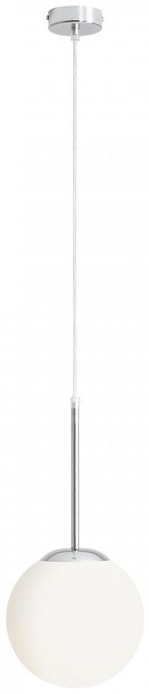 Aldex Bosso Mini 20 lampa wisząca 1x60W chrom/biała 1087XS4