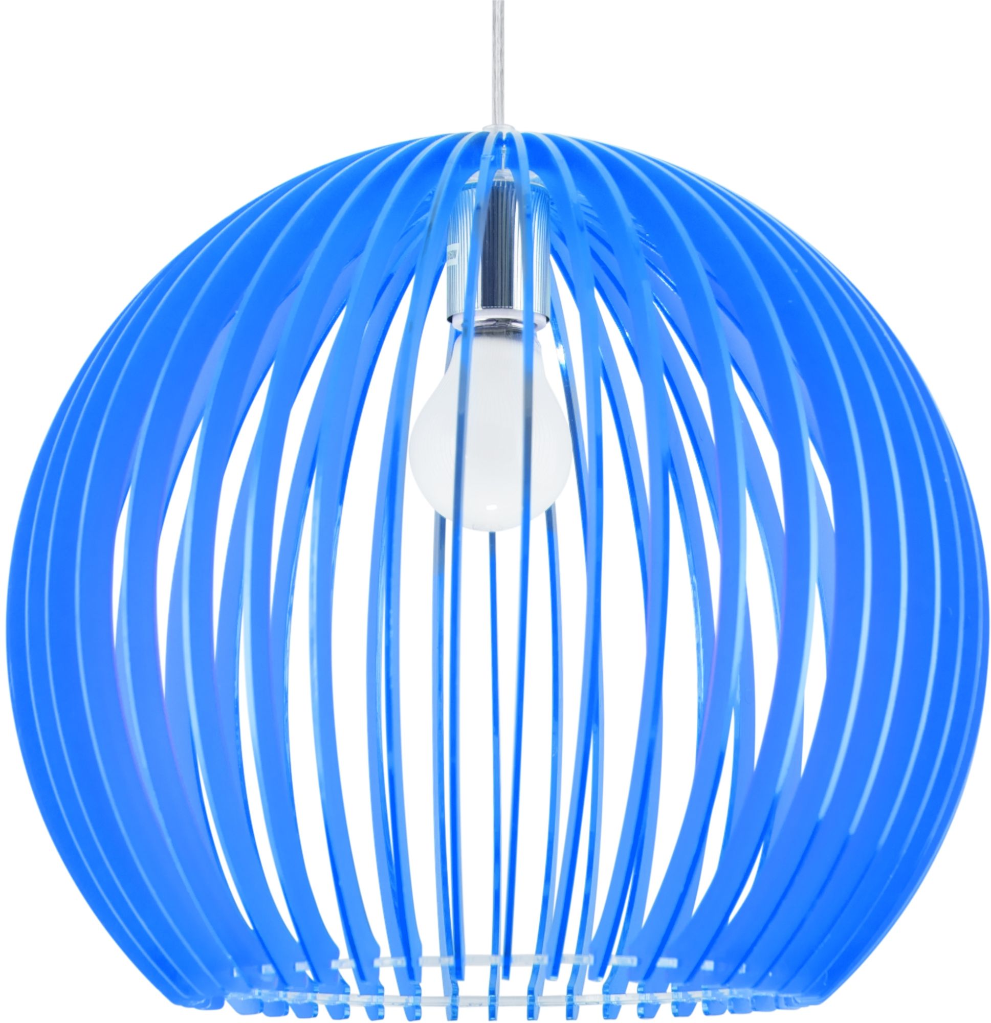 Candellux Haga lampa wisząca 1x60W niebieska 31-50345