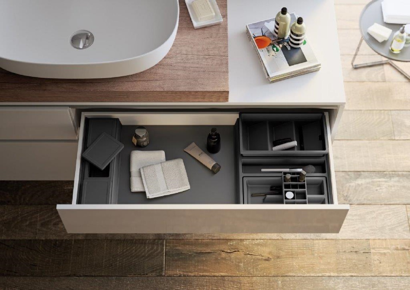 Elita organizer szuflady anthracite matt RE190401016010