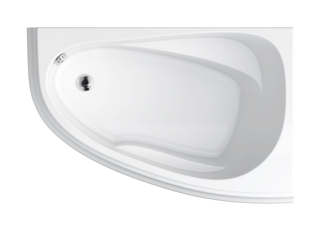 Cersanit Joanna New wanna narożna 140x90 cm prawa biała S301-166