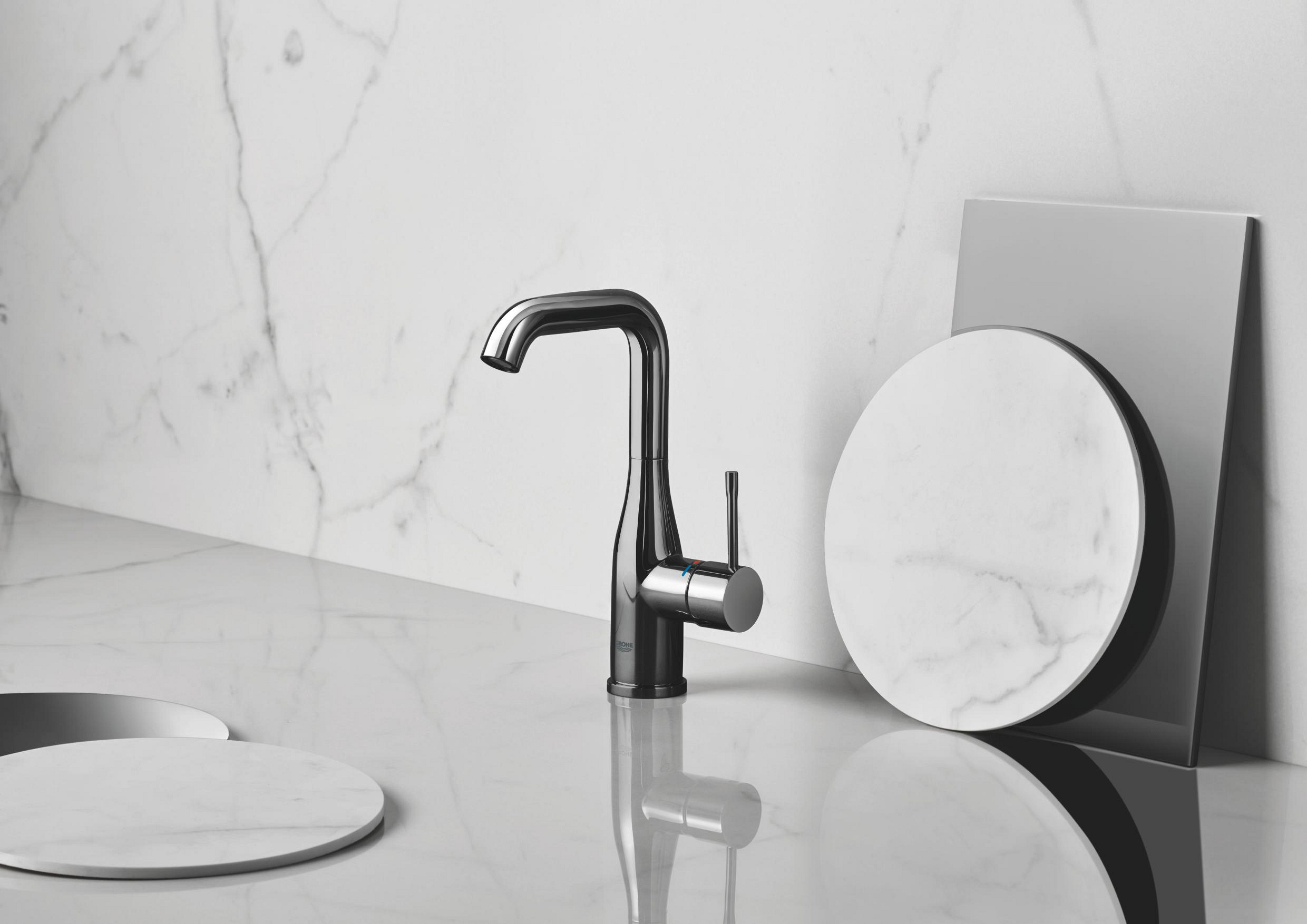 Grohe Essence bateria umywalkowa stojąca hard graphite 32628A01