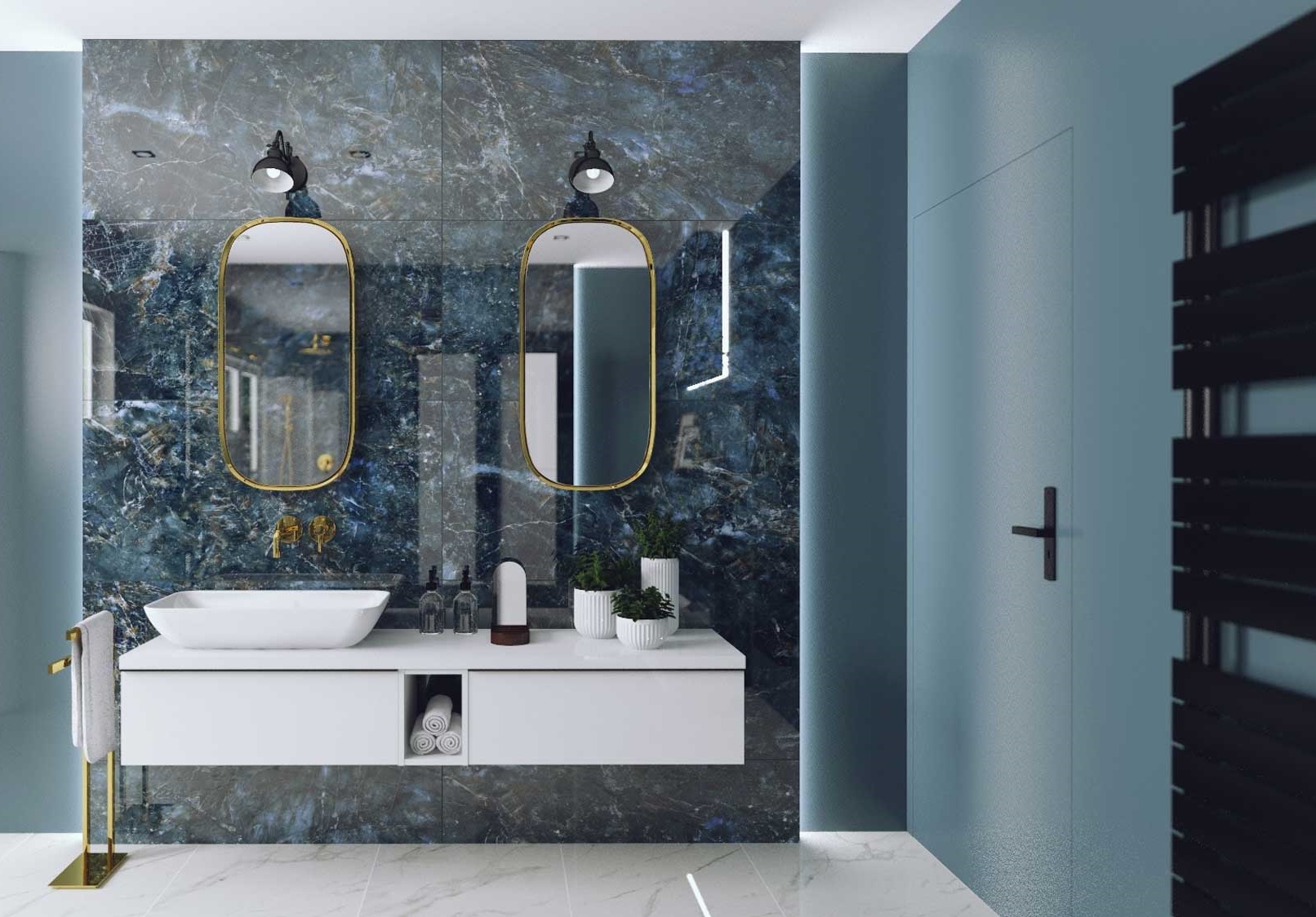 Elita Look szafka 60x44,9x28,1 cm podumywalkowa wisząca white matt RE080601025290