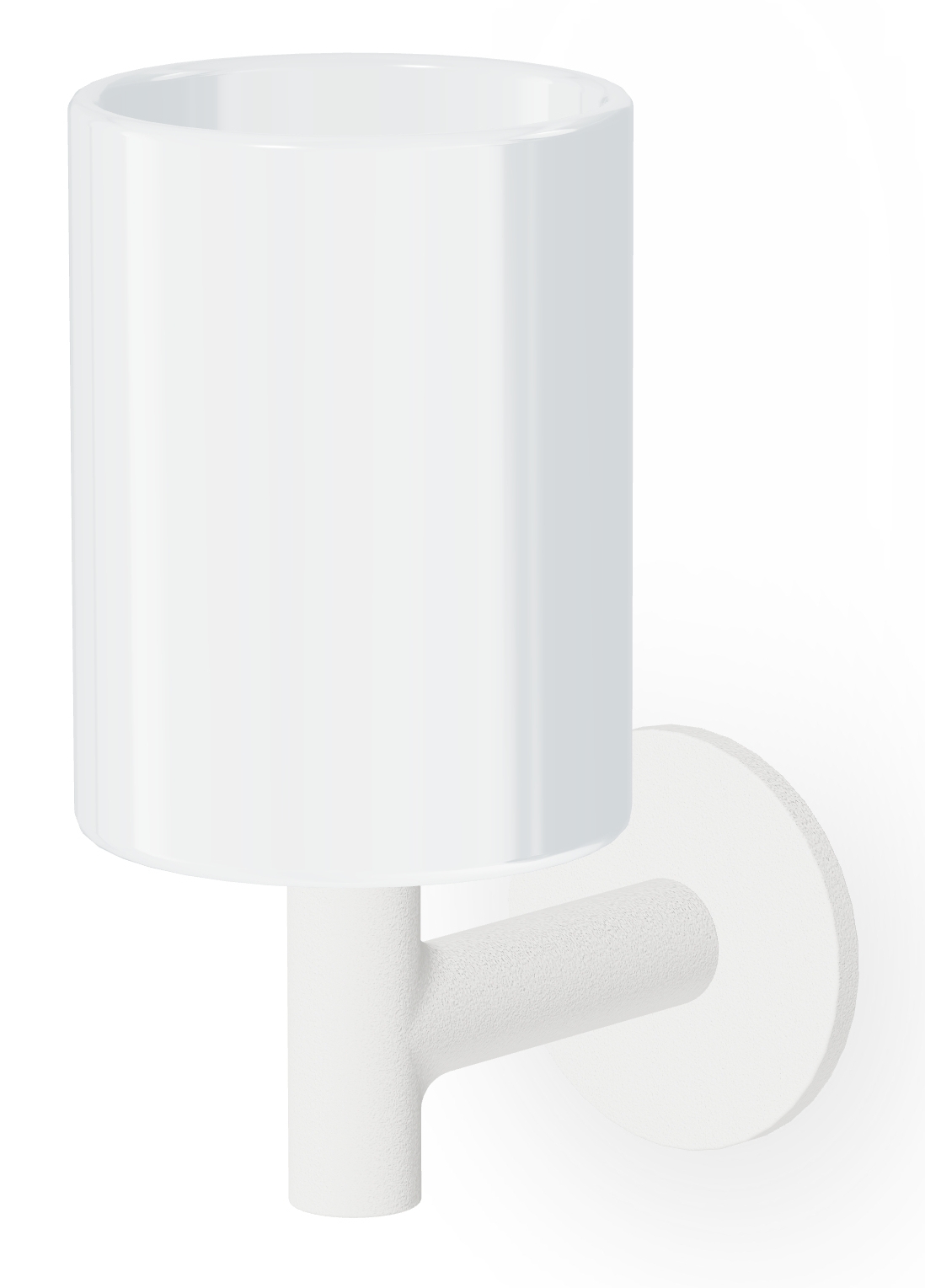 Zucchetti Pan kubek do mycia zębów biały ZAC613.W1