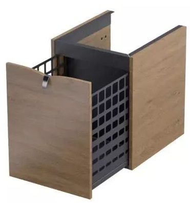 Oristo Siena szafka 40x45,5x50 cm boczna wisząca dąb kamienny OR45-SN1S-40-78