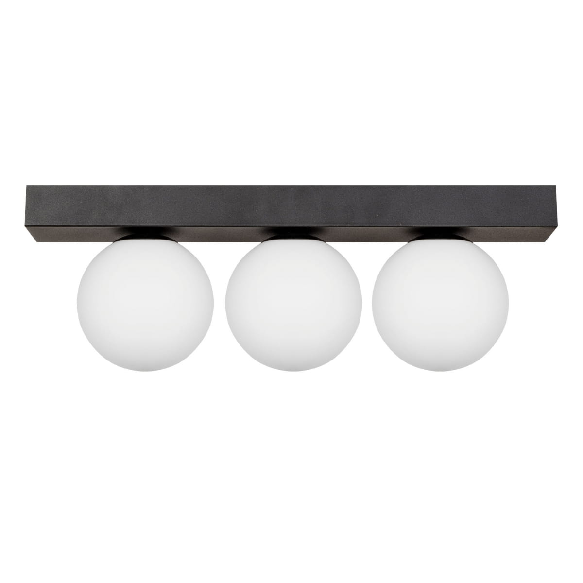 Zuma Line Sphere lampa podsufitowa 3x8 W biała-czarna 1204