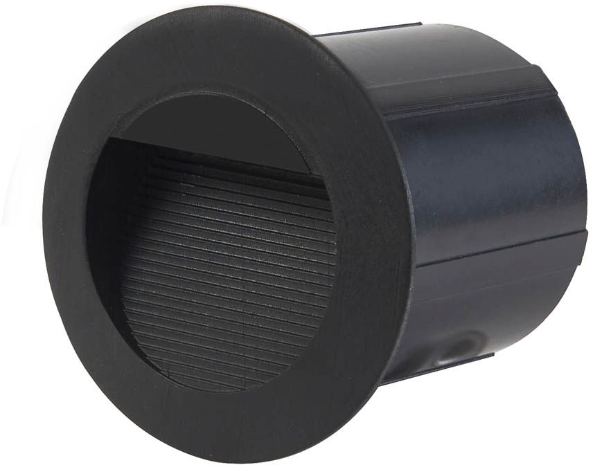 Italux Piani 3K lampa przypodłogowa zewnętrzna 1x3 W czarny piaskowany ONFL-1253-3K