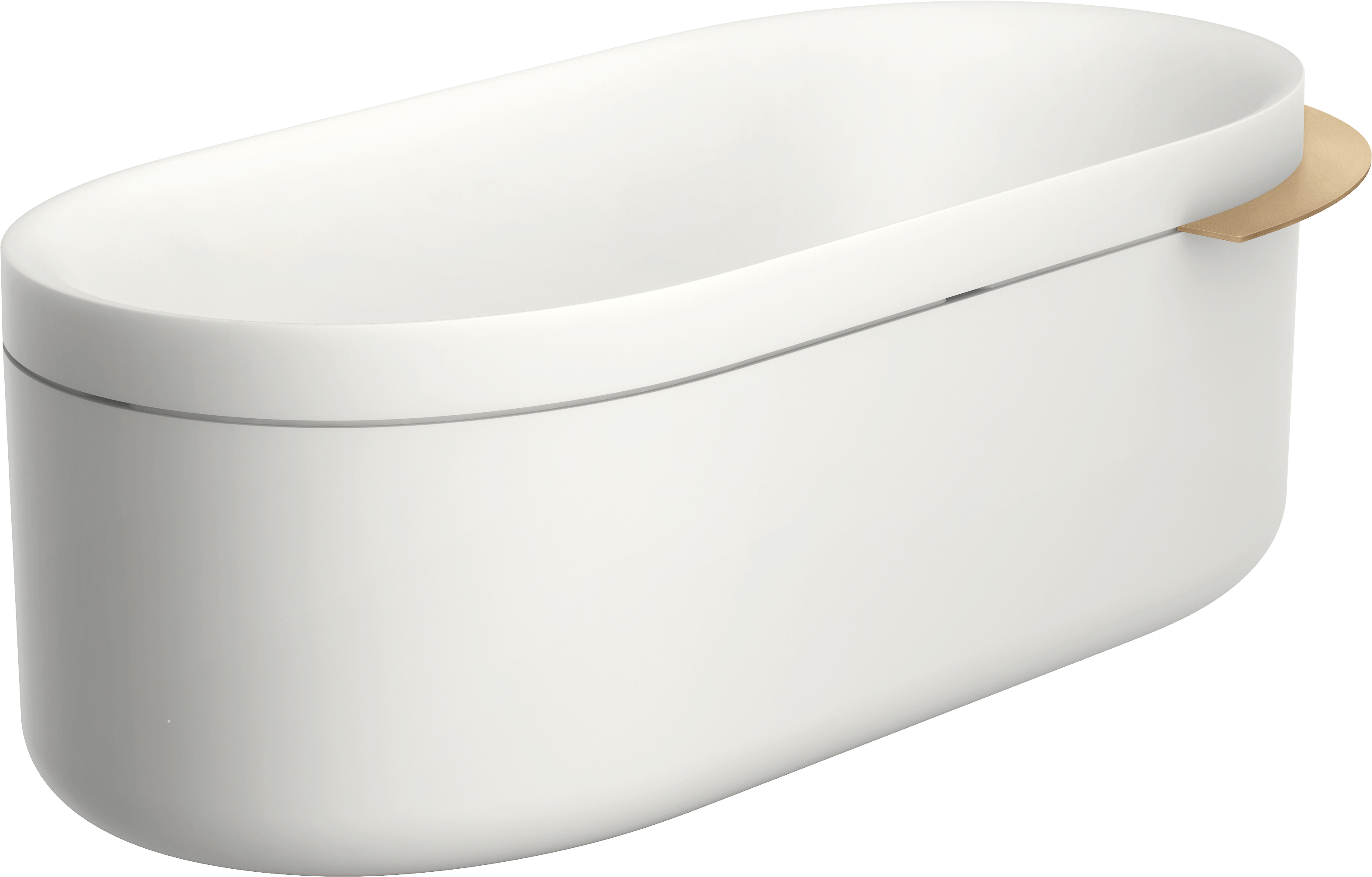 Axor Suite półka do wanny owalnej brąz szczotkowany 42006140