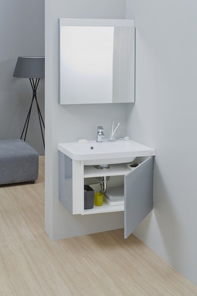 Ravak 10° szafka 65 cm podumywalkowa wisząca narożna prawa ciemny orzech X000000750 - Wysyłka w 24h